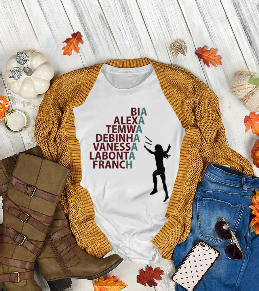 Bia Alexa Temwa Debinha Vaness Labonta Franch Volleyball Player T-Shirt