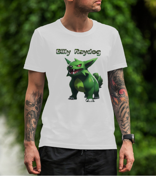 Billy Raydog Green Canine Pokémon Creature T-Shirt