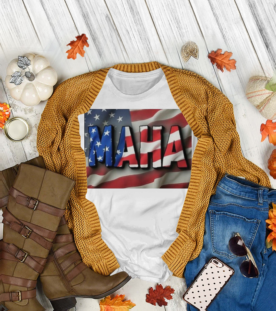 Bryce Lipscomb Maha Make America Healthy Again USA Flag T-Shirt