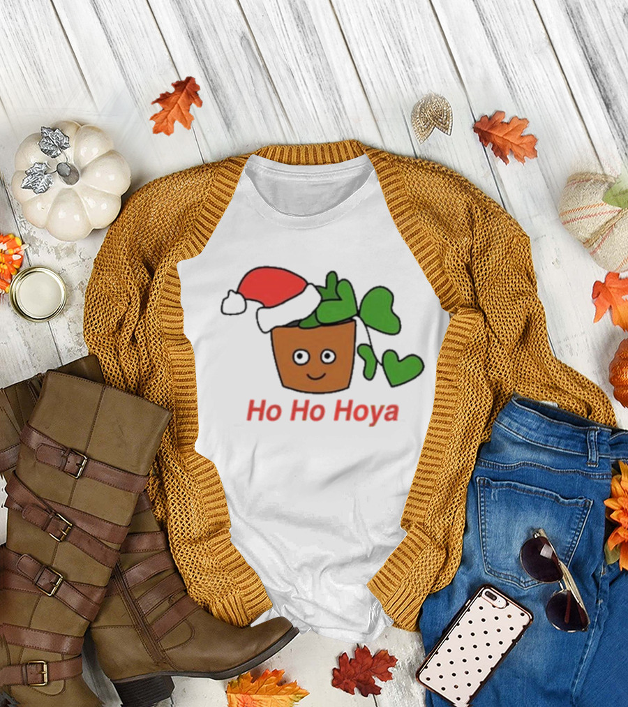 Ho Ho Hoya Santa Hat Hoya Plant Community T-Shirt