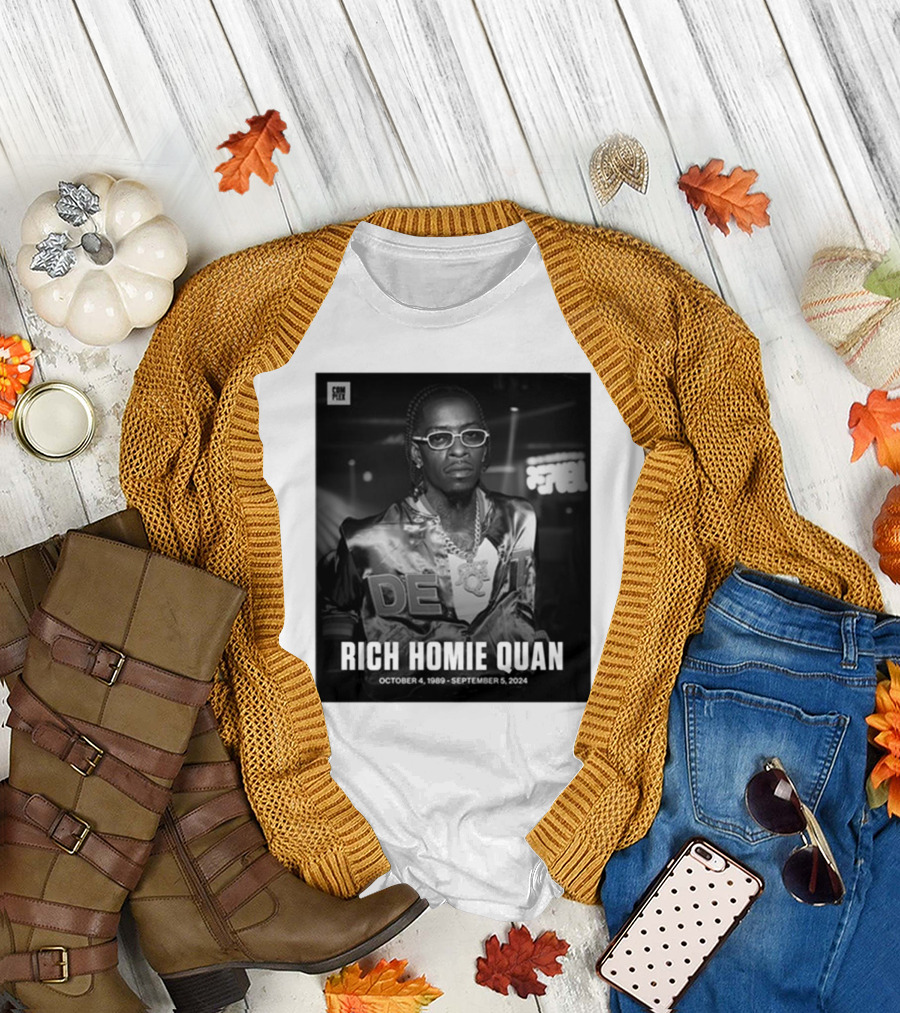 Rich Homie Quan Complex Music Memorial October 4 1989 September 5 T-Shirt