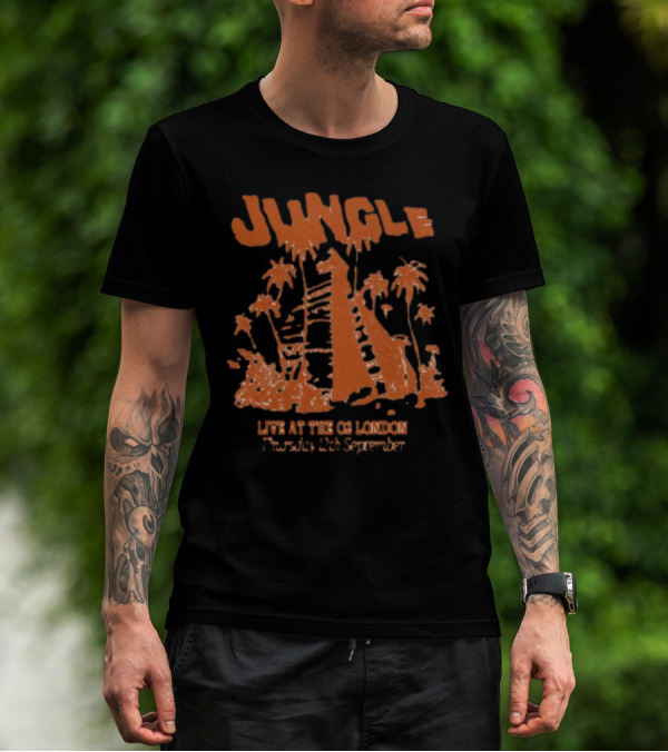 Jungle Live At The O2 London Thursday 12th September T-Shirt