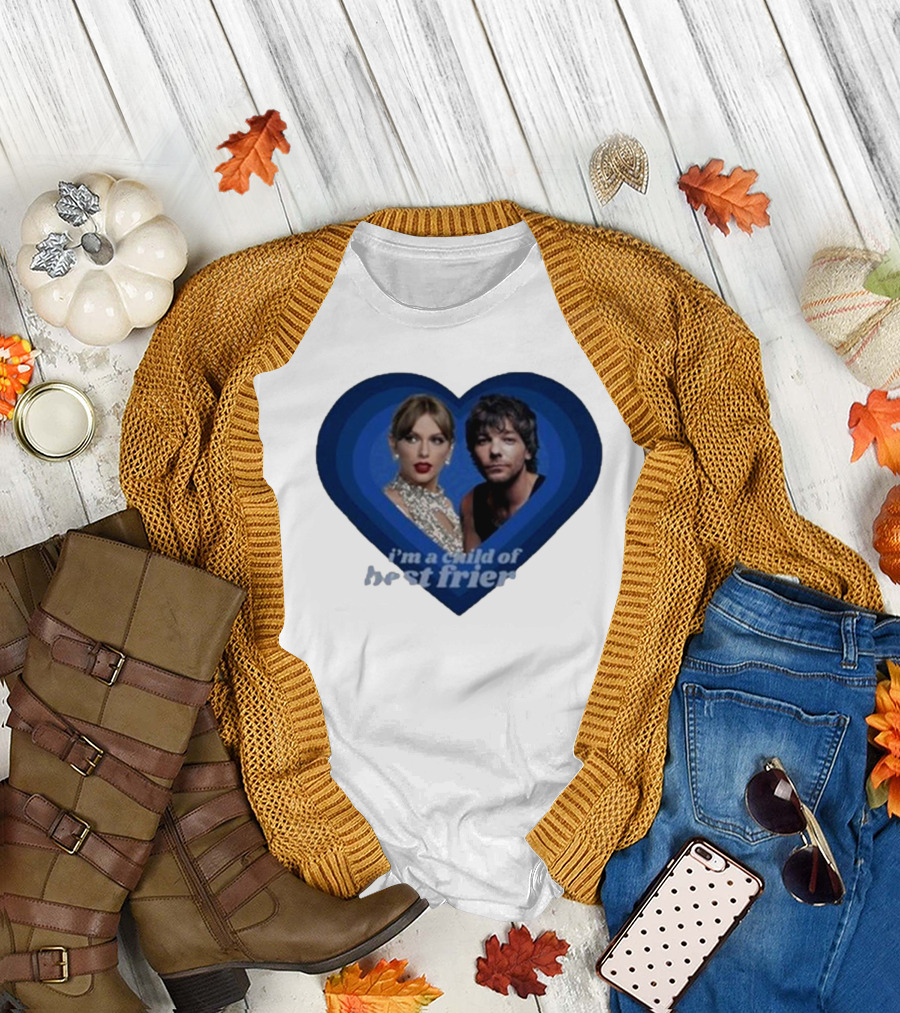 Lourry9128 I’m A Child Of Best Friends Louaylor Heart T-Shirt