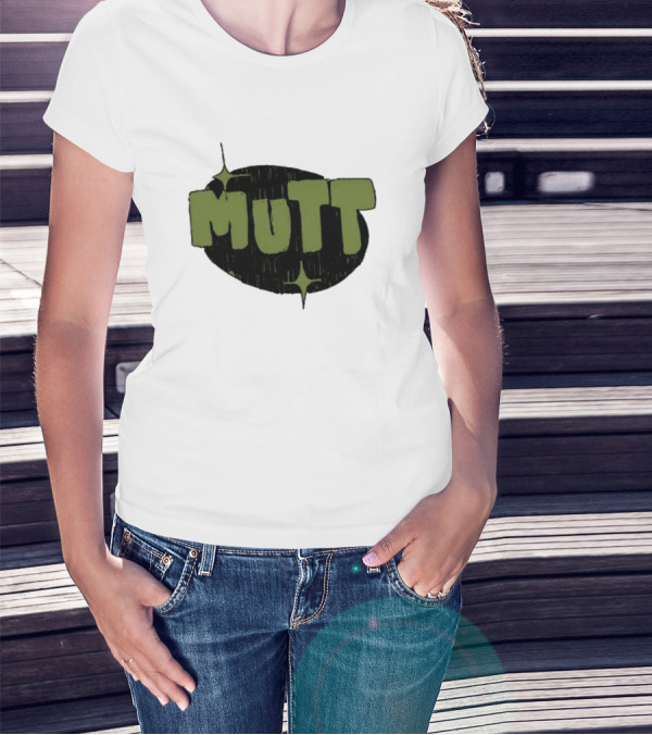 Mutt Bigsquidman Chunky Text Aesthetic T-Shirt