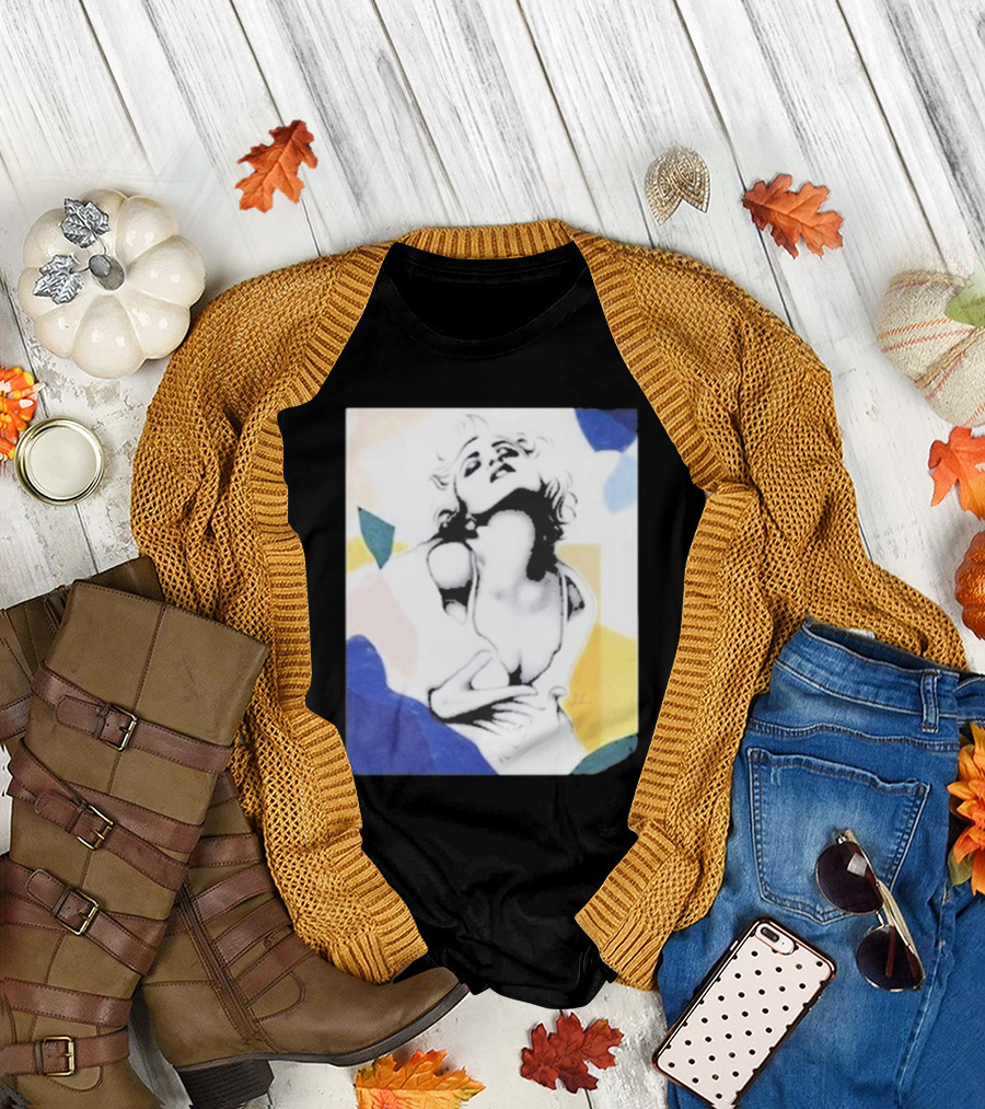 Nordacious Yearning Abstract Pop Art Marilyn Monroe T-Shirt