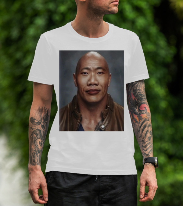 Dwayne The Wok Johnson Meme Face Mashup T-Shirt