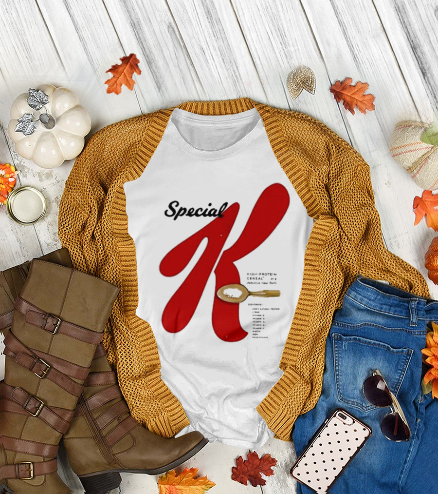Special K High Protein Cereal Ketapoloclub Spoon T-Shirt