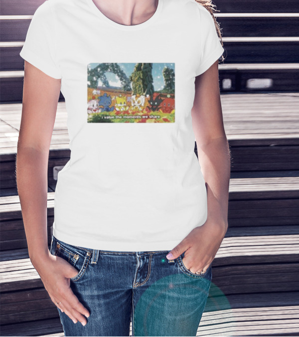 Mamono World All Character Chao I Value The Moments We Share T-Shirt