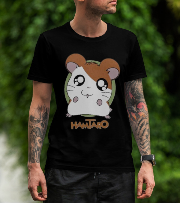 Mamono World Hamtaro Goataro Cute Hamster Friend T-Shirt