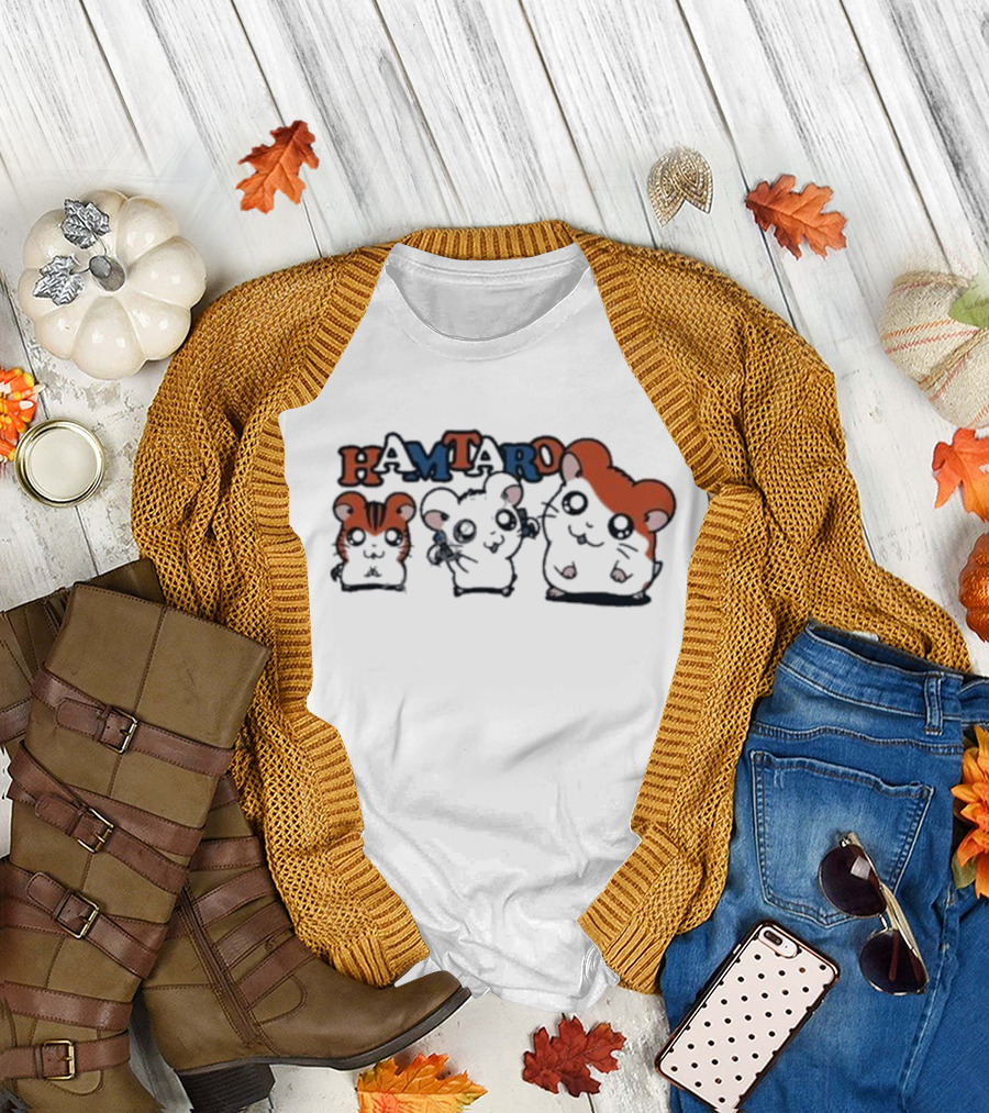 Mamono World Hamtaro Character Trio Pimpin' T-Shirt
