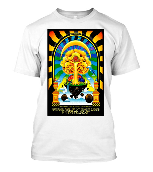 Nathaniel Rateliff And The Night Sweats My Morning Jacket Eye To Eye Tour Jacksonville Sept 16 T-Shirt