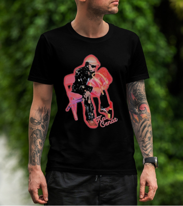 Kai Cenat Neon Style Artistic Pose T-Shirt