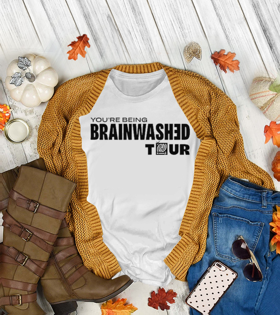 YOU'RE BEING BRAINWASHED TOUR Spiral T-Shirt