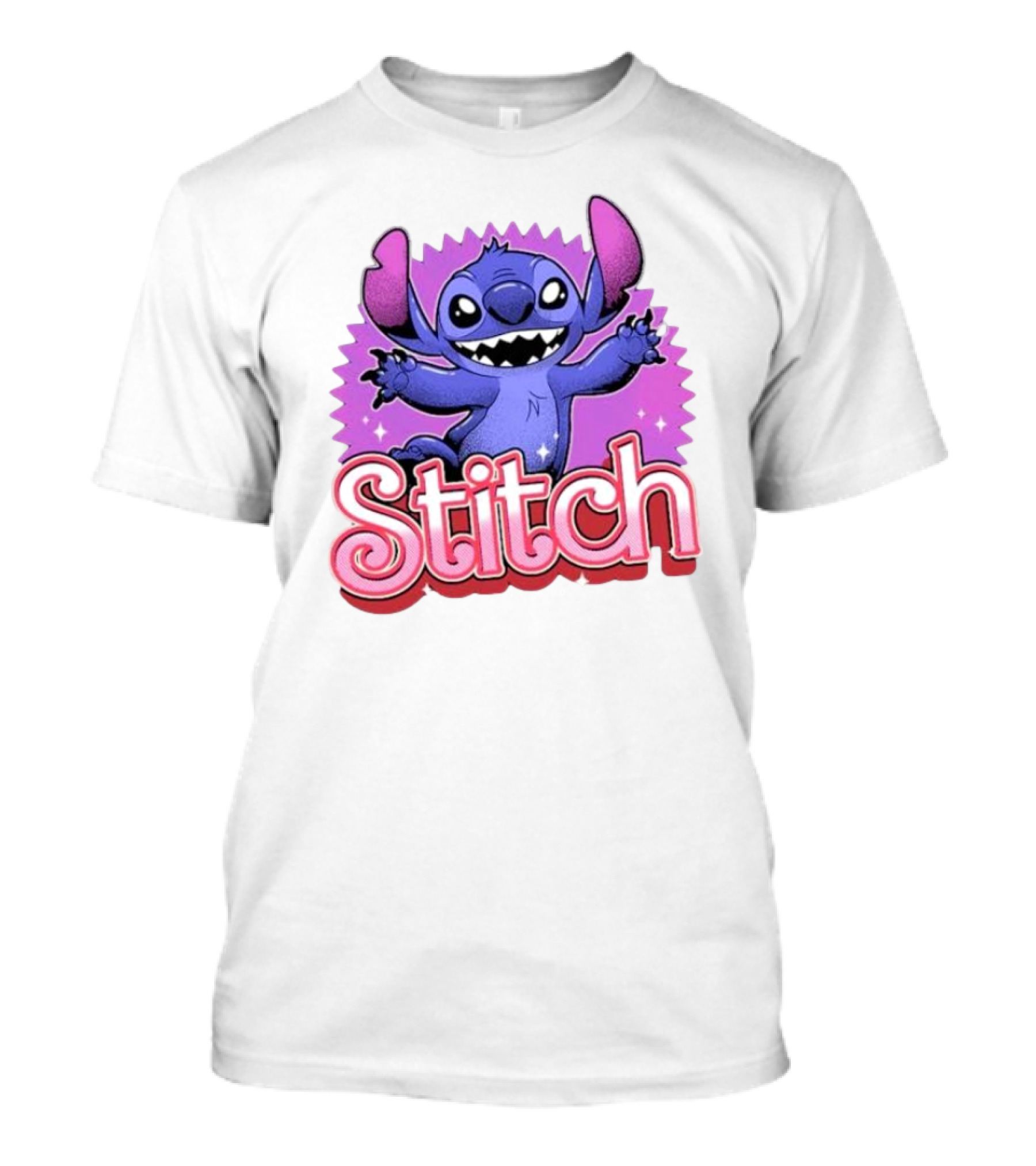 Stitch Alien Experiment 22 Fun Purple T-Shirt