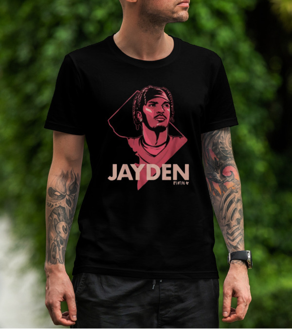 Jayden Daniels Washington Commanders NFL Hope T-Shirt
