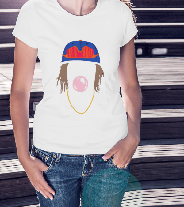 NY LA We Gotta Believe Styling With Cap And Bubblegum T-Shirt