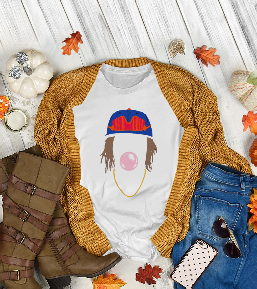 NY LA We Gotta Believe Styling with Cap and Bubblegum T-Shirt