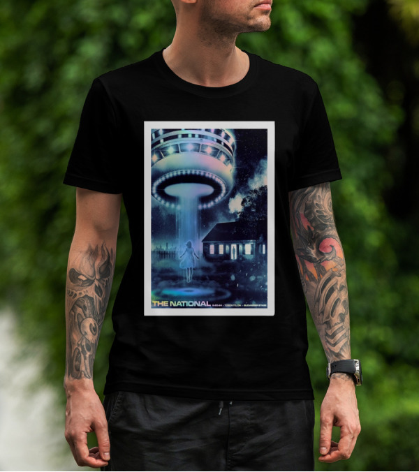 The National Sept 20 2024 Toronto ON Spaceship T-Shirt