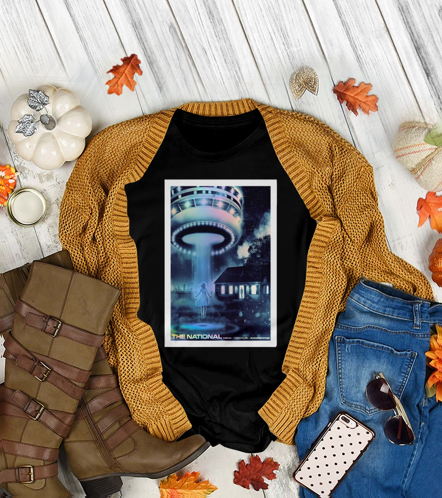 The National Sept 20 2024 Toronto ON Spaceship T-Shirt