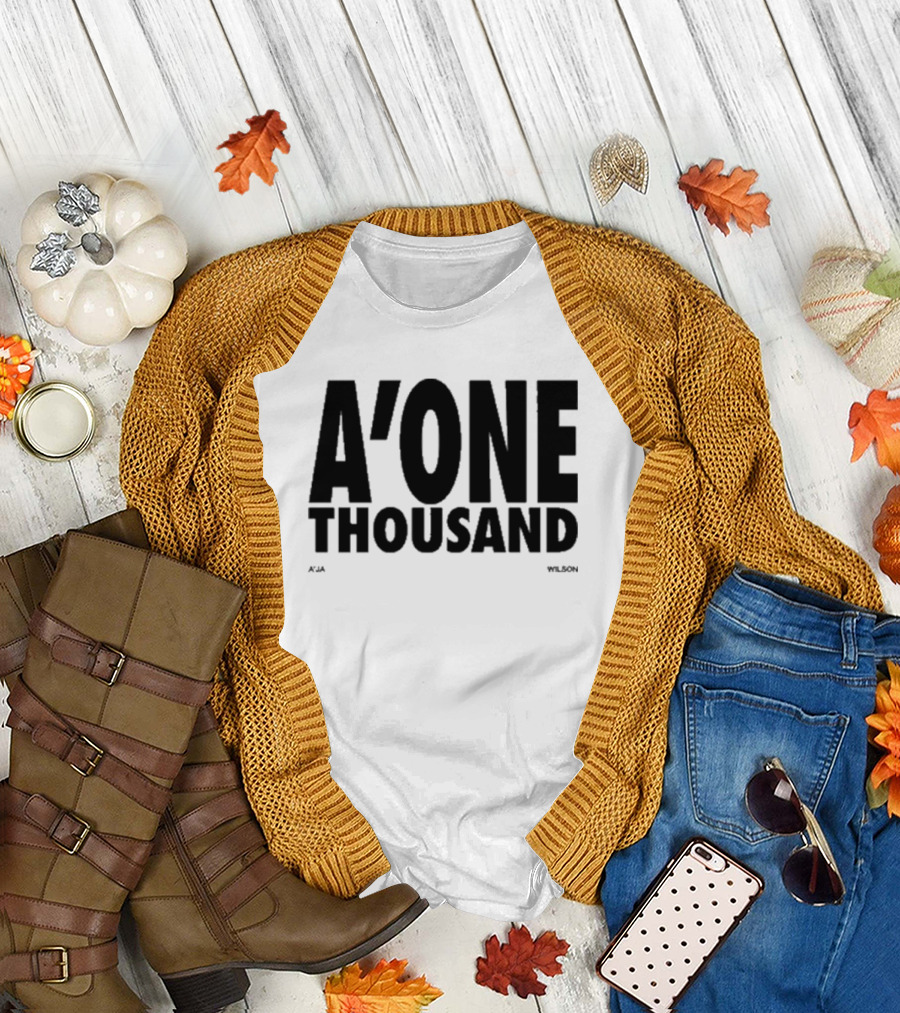 A'one Thousand A'ja Wilson T-Shirt
