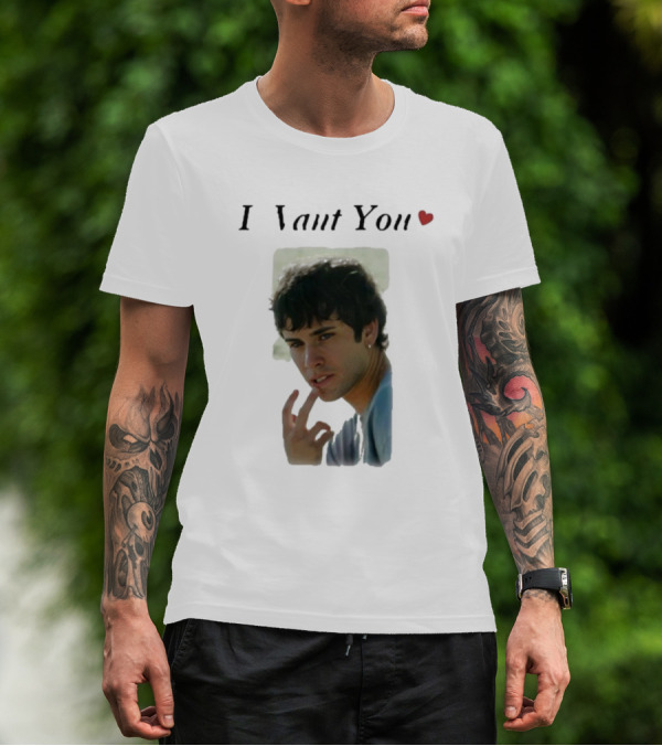 I Want You Heart Valentine's Day Gesture T-Shirt