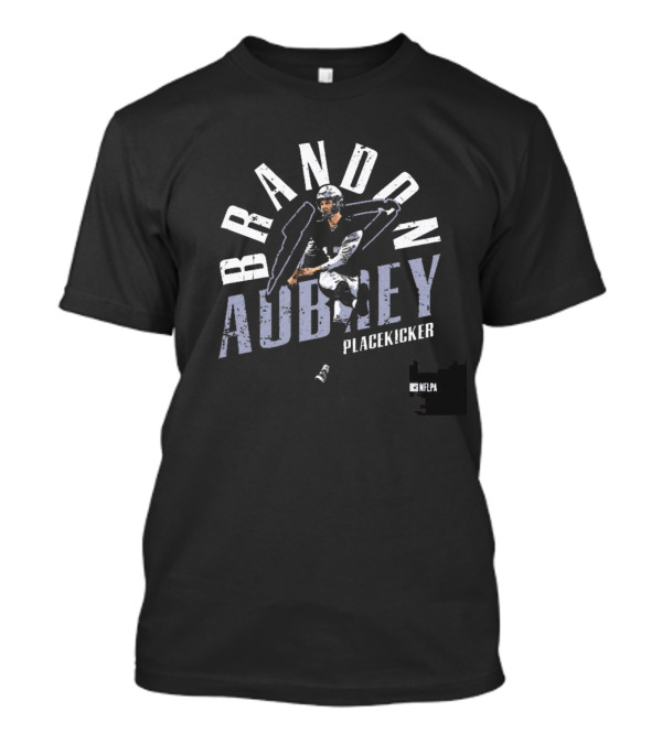 Brandon Aubrey Placekicker NFLPA Football Arch T-Shirt