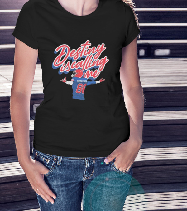 Destiny Is Calling Me Brightside Football Player 88 T-Shirt