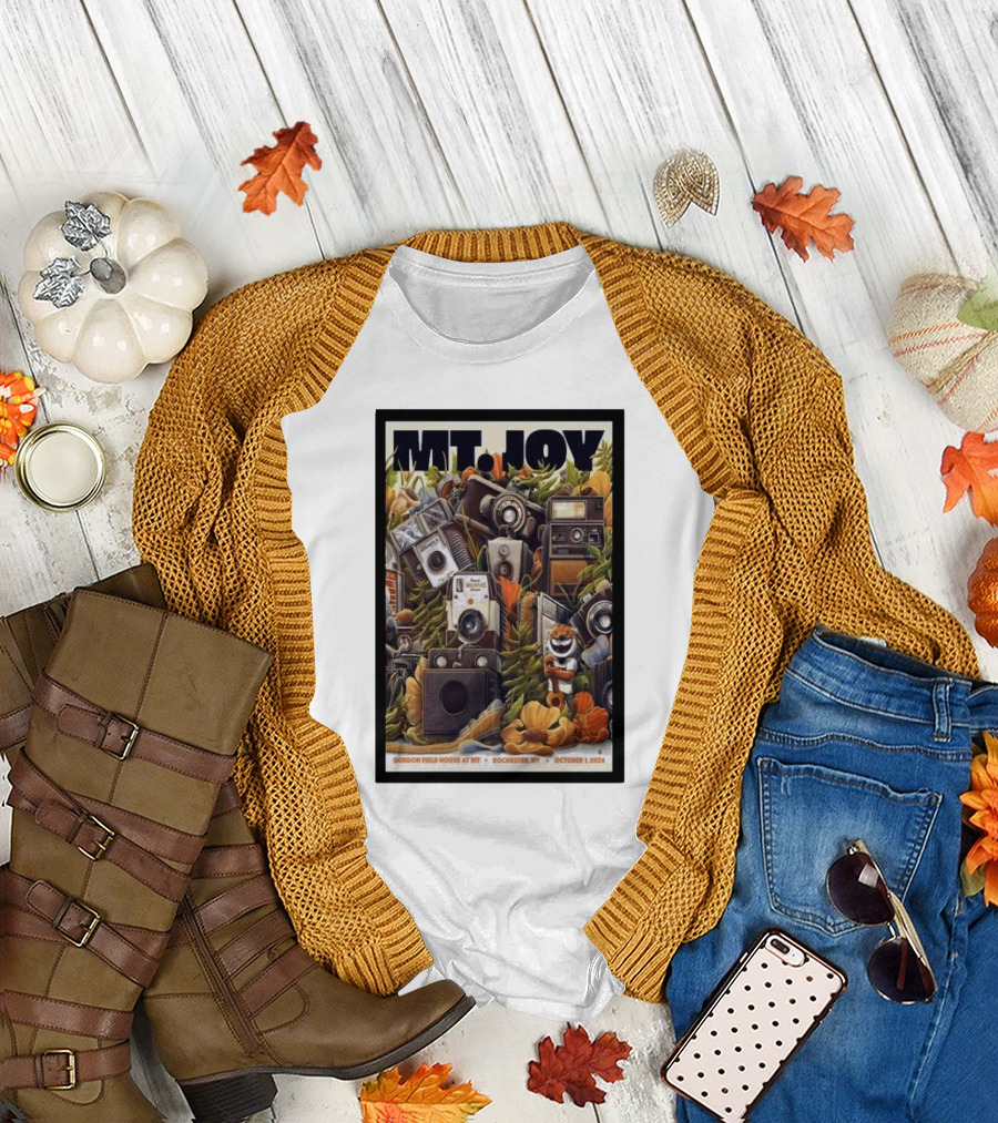 Mt Joy Gordon Field House Rochester NY October 1 2024 Vintage Cameras T-Shirt