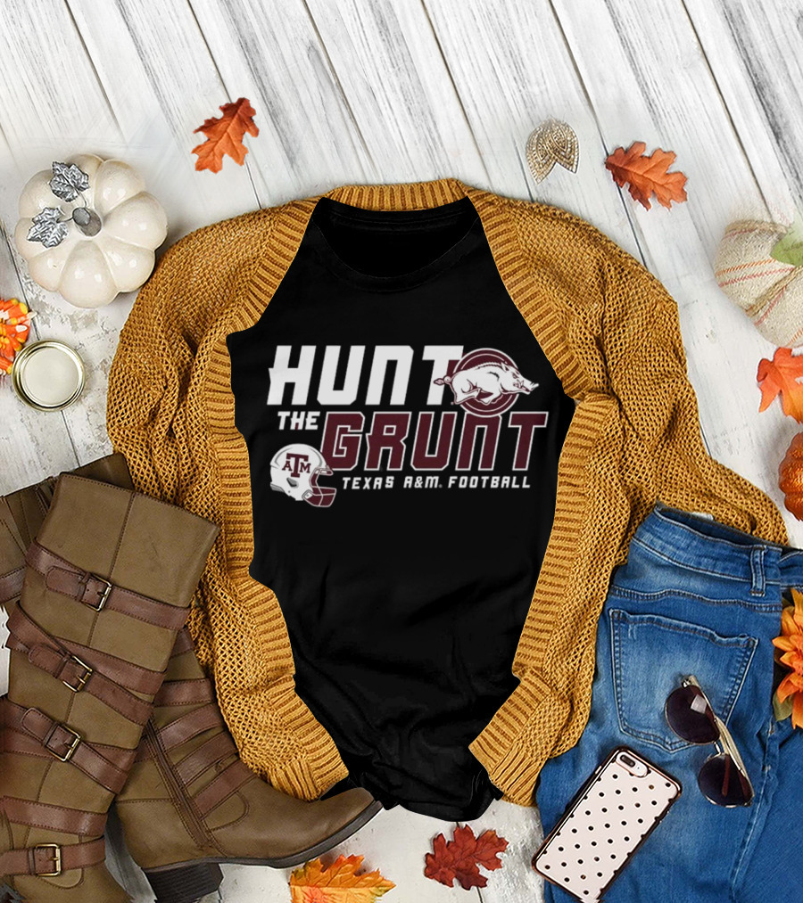 Hunt the Grunt Texas A&M Football T-Shirt