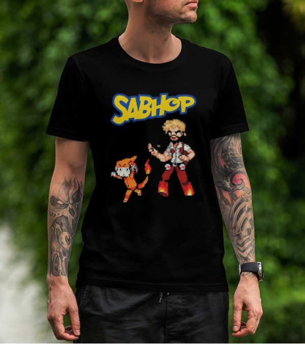 Charmeleon Sabhop Maestro Pokemon Playera T-Shirt
