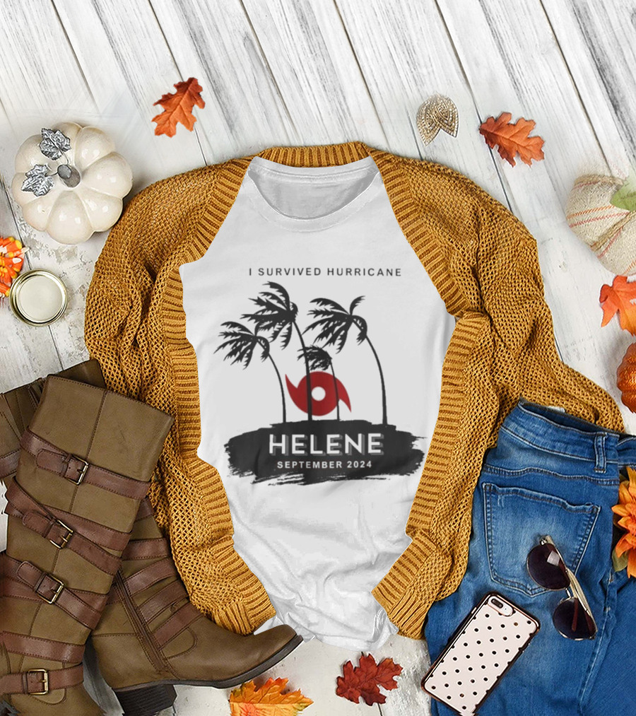 I Survived Hurricane Helene September T-Shirt