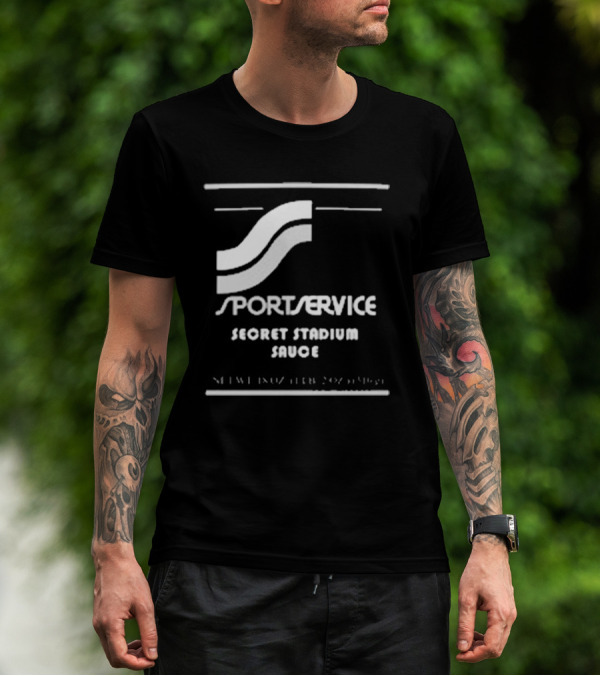 SPORTSERVICE SECRET STADIUM SAUCE T-Shirt