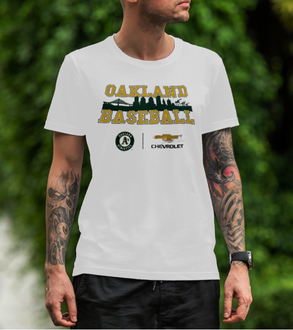 Oakland Baseball A's Chevrolet T-Shirt