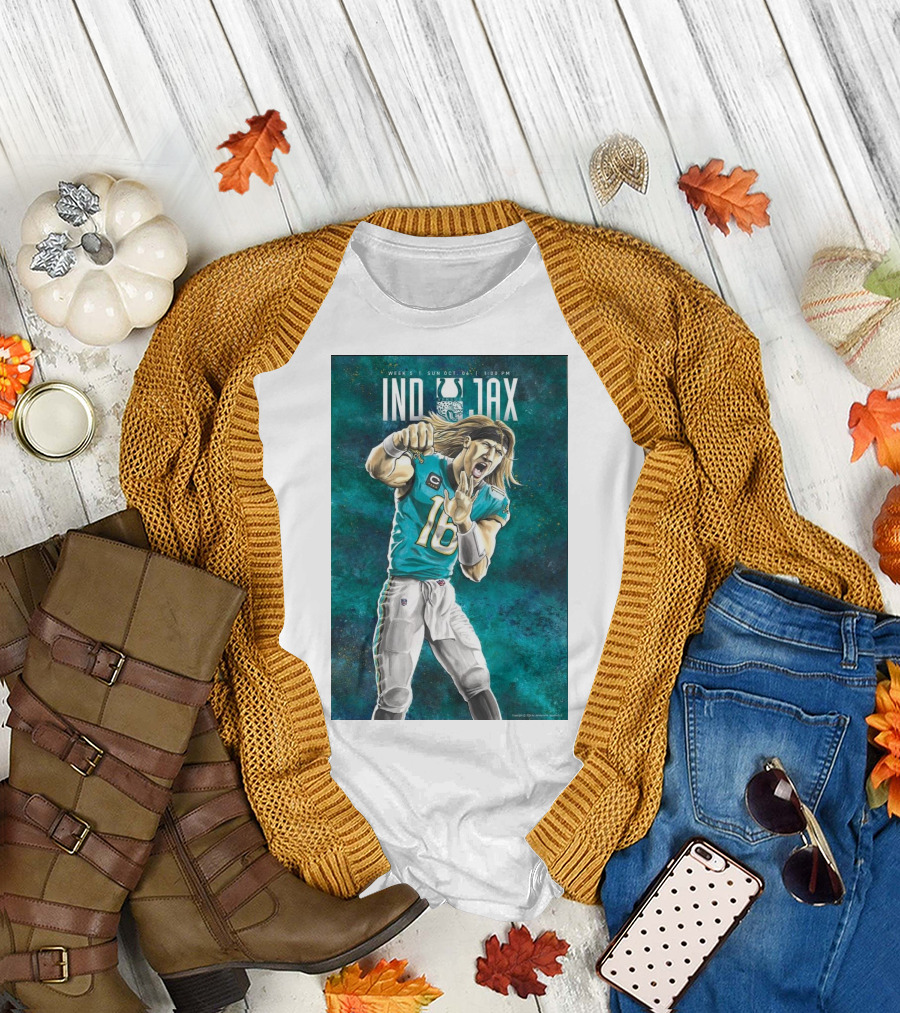 WEEK 5 SUN OCT 6 2024 IND JAX T-Shirt