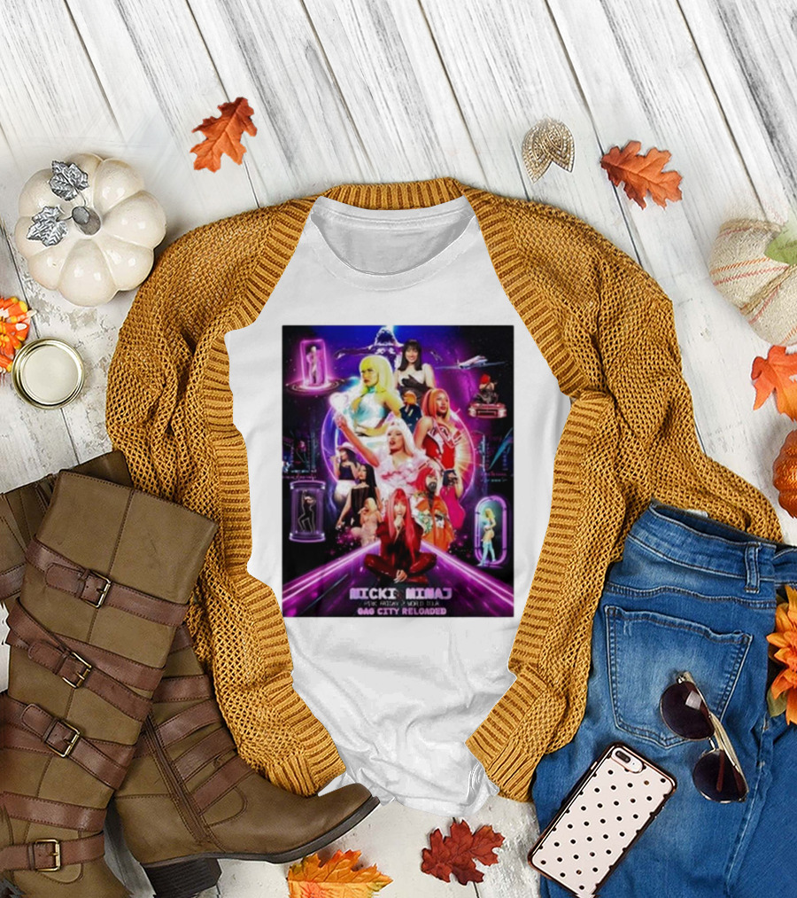 Nicki Minaj Gag City Reloaded World Tour Extravaganza T-Shirt