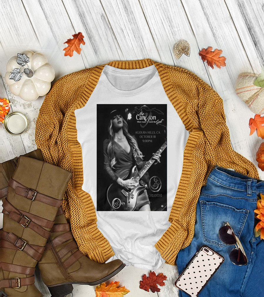 Orianthi Live at The Canyon Agoura Hills CA October 18 2024 9PM T-Shirt