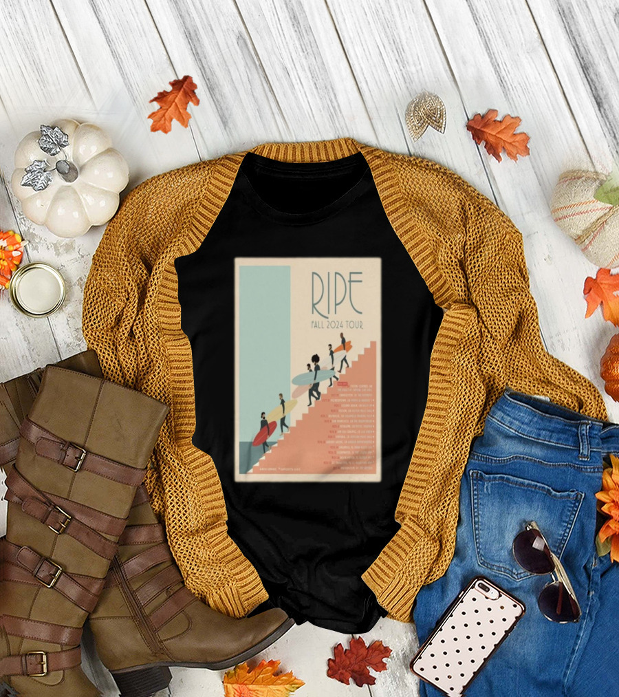 Ripe Fall 2024 Tour Vintage Surf Stairway T-Shirt