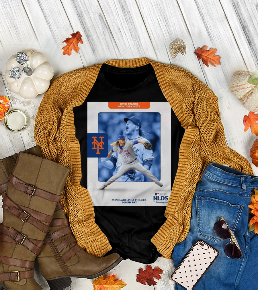 Ryne Stanek New York Mets vs Philadelphia Phillies 2024 NLDS 1:08 PM PST T-Shirt
