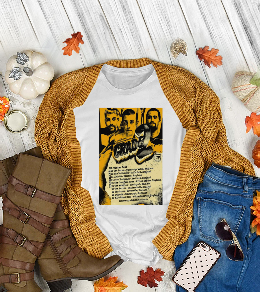 Grade 2 UK Winter Tour December 2024 England Scotland T-Shirt