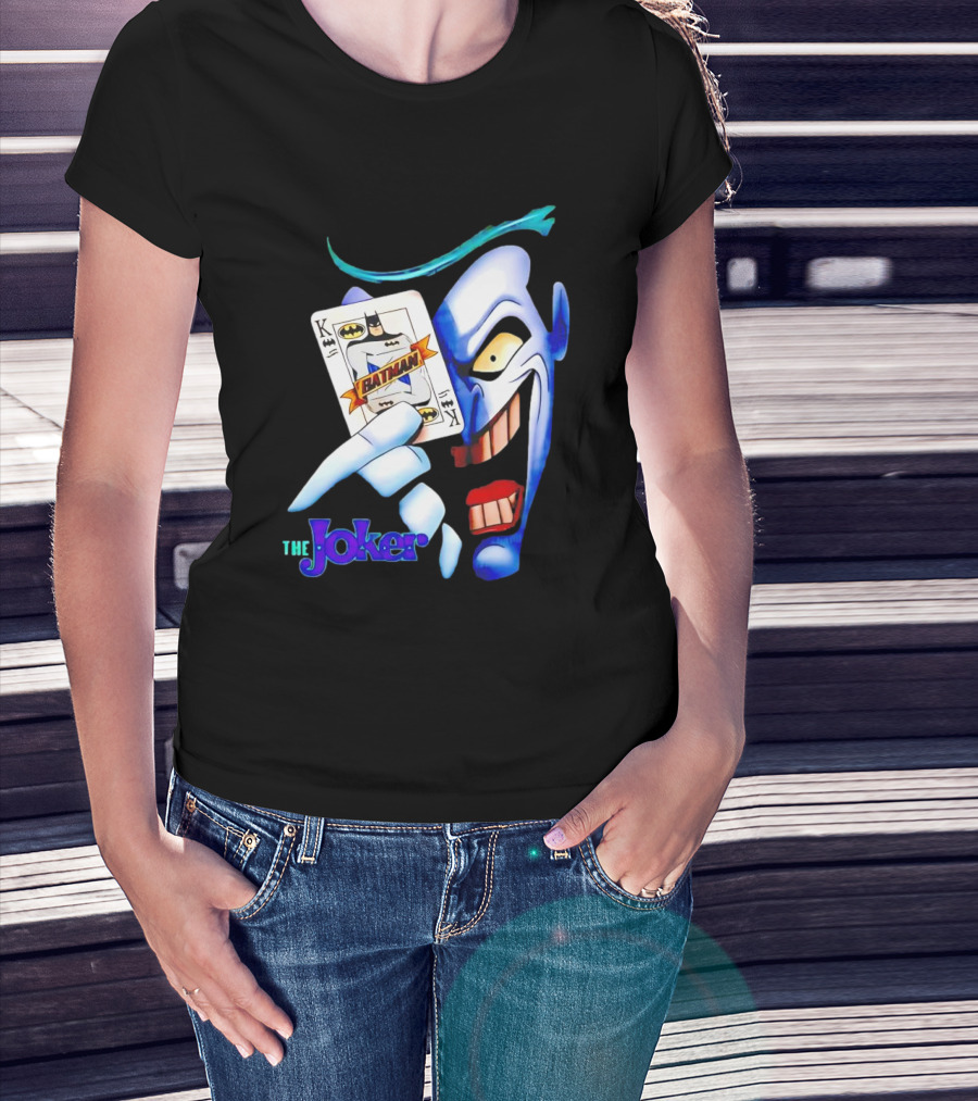 The Joker Batman Card Face T-Shirt