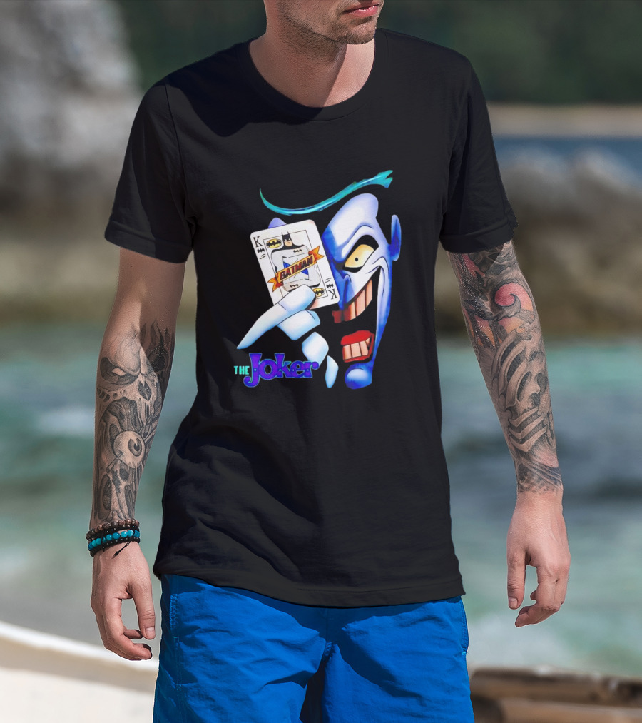 The Joker Batman Card Face T-Shirt