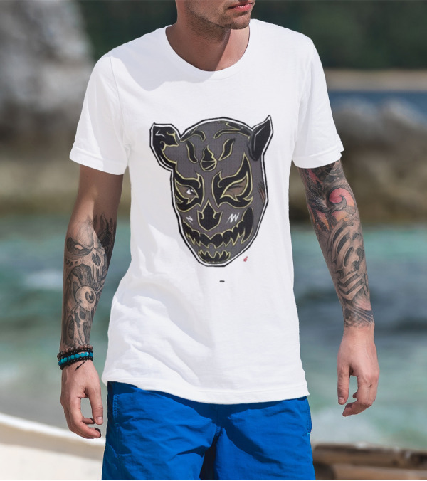 Lee Moriarty Mask Tiger T-Shirt