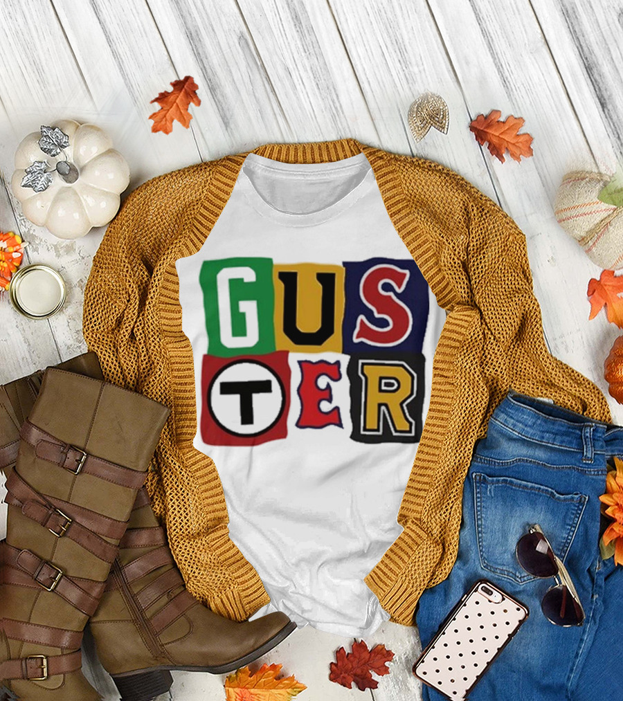 Guster Boston 2024 Colorful Block Letters T-Shirt