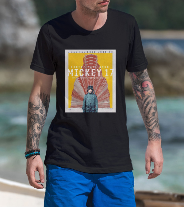 A Film From Bong Joon Ho Robert Pattinson Mickey 17 T-Shirt