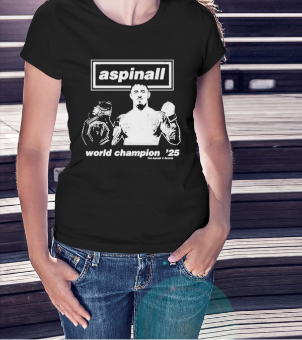 Aspinall World Champion ’25 Tom Aspinall X Dosbrak T-Shirt