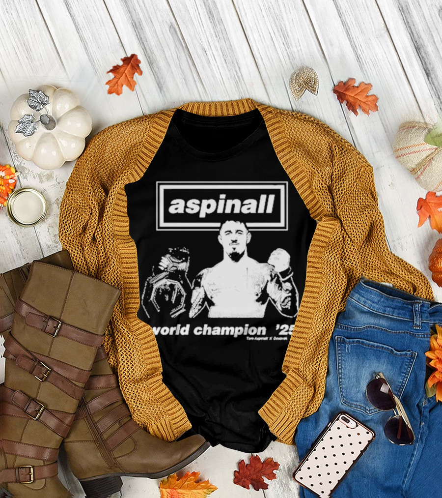 Aspinall World Champion ’25 Tom Aspinall X Dosbrak T-Shirt