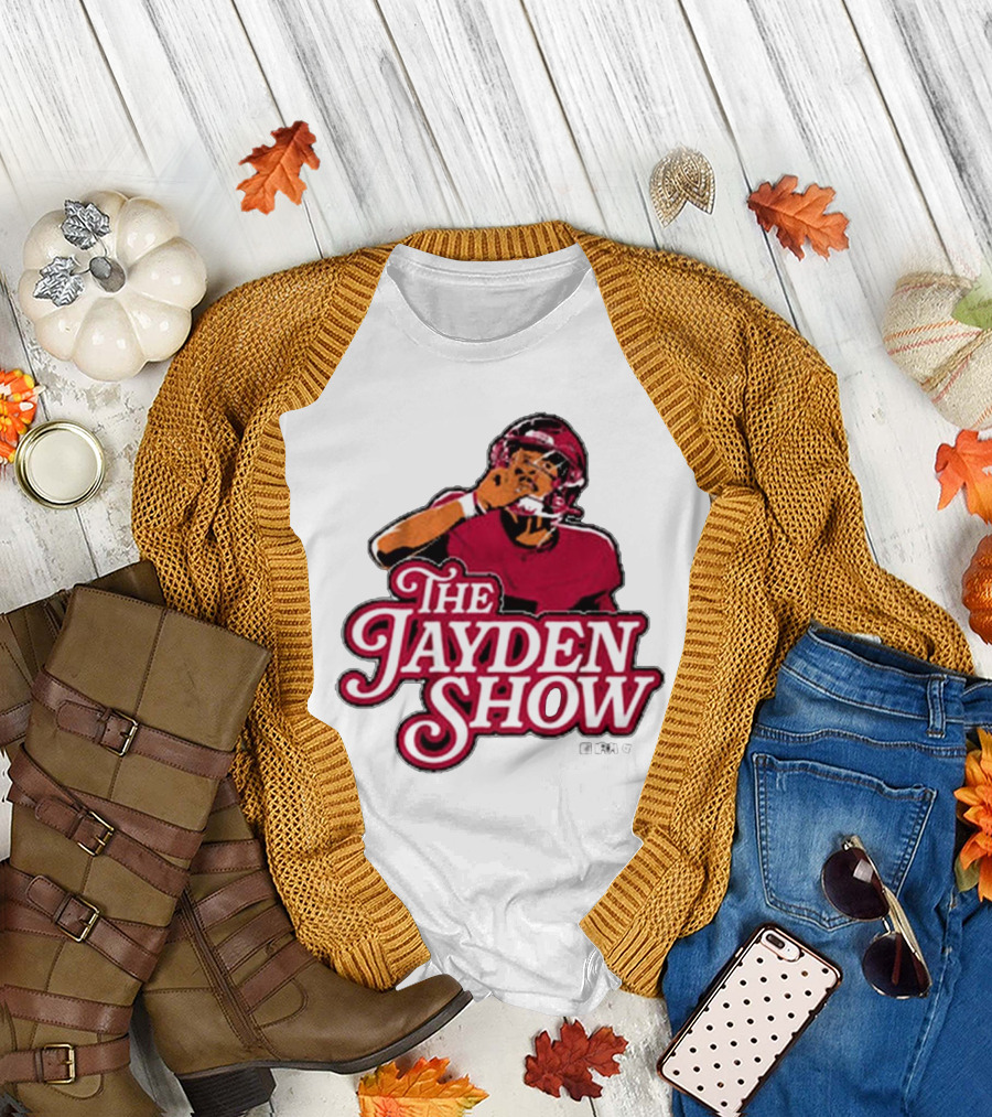 Jayden Daniels The Jayden Show Washington Commanders NFL Football T-Shirt