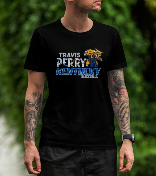 Travis Perry Kentucky Wildcats UK Basketball T-Shirt