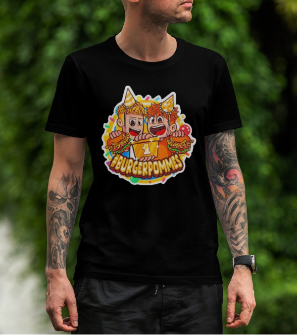 BURGERPOMMES Birthday Celebration Bundle T-Shirt