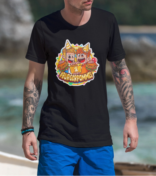 BURGERPOMMES Birthday Celebration Bundle T-Shirt